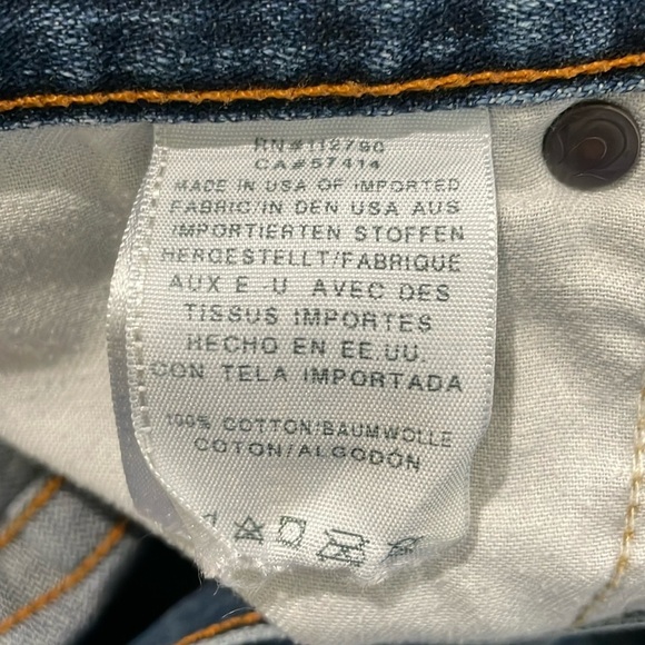 True Religion Men’s Ricky Relaxed Straight Jeans 32x33 - Picture 14 of 16